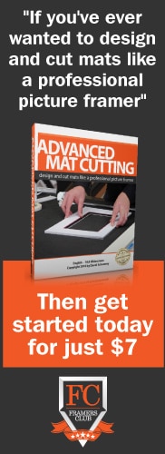 advanced mat cutting course for picture framing