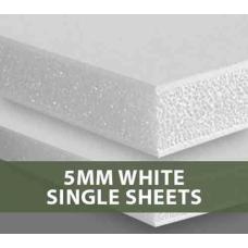 5MM White Foamboard Single Sheets