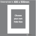 400x500mm White Mat Board Kit