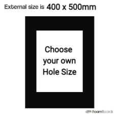 400x500mm Black Mat Board Kit