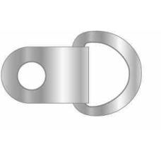 Nickel Plated Small D-Rings