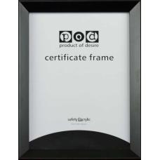 Black Ready Made Certificate Frame