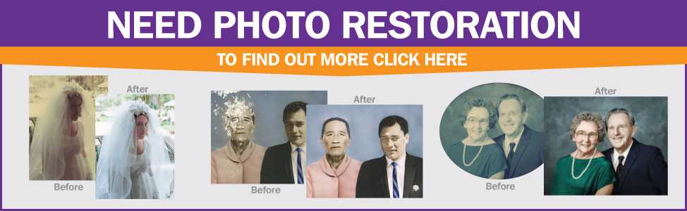 Photo restoration services