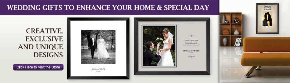 Wedding photos beautifully printed and framed