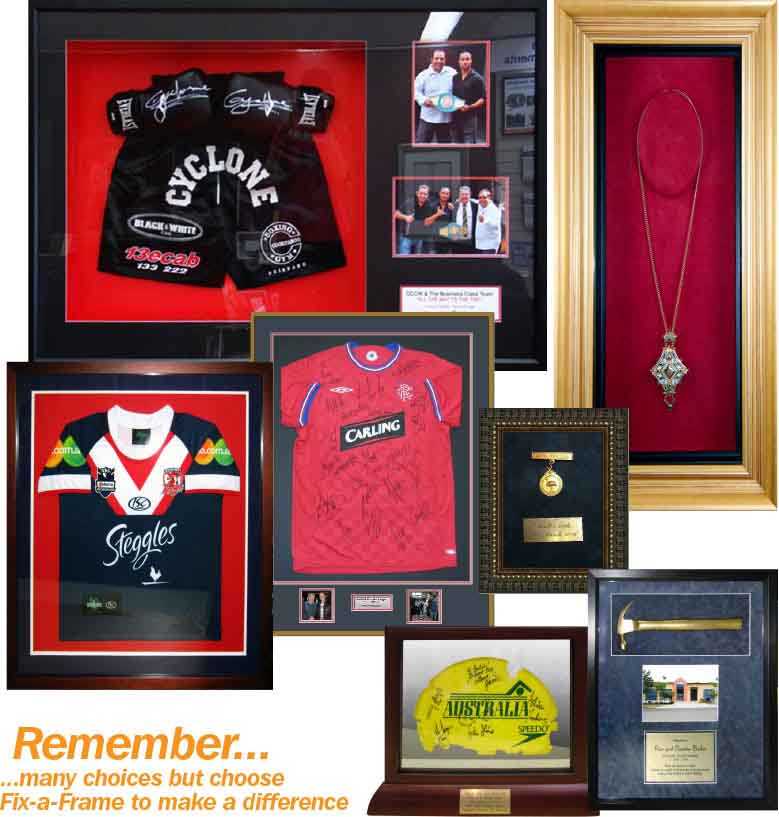 Jersey Framing and Memorabilia Custom Framing