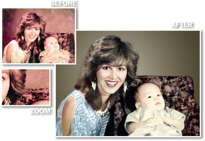 Photo restoration in Brisbane